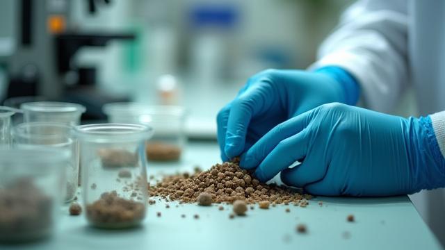 광물 처리 기술자 입문 과정 학습 장면